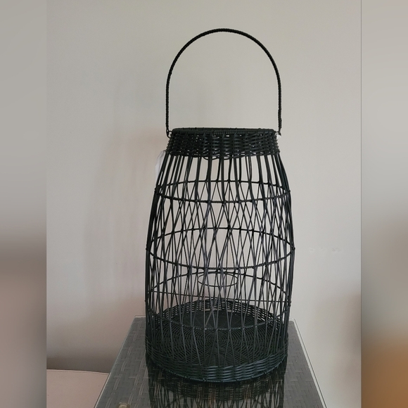 T.J.Maxx Black Woven Lantern - Picture 7 of 7